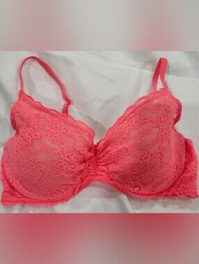 Victoria's Secret Lined Demi Bra, Size 32D